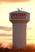Addison, Illinois Water Tower